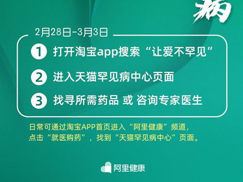 阿里健康升級(jí)罕見(jiàn)病中心 以數(shù)字力量為2000萬(wàn)患者照亮尋藥之路
